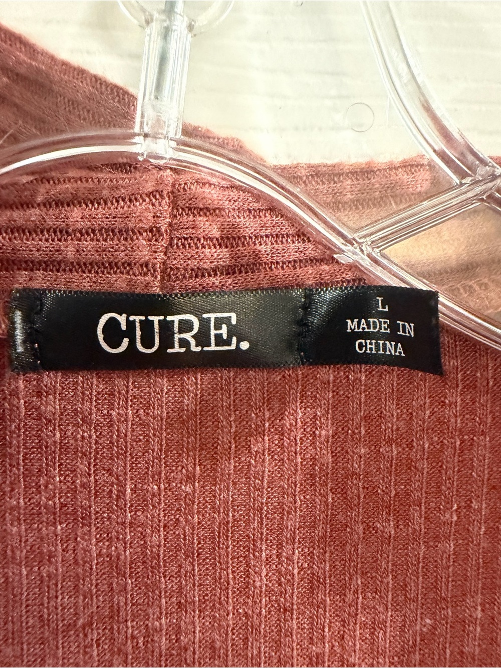 CURE. Ribbed Open Front Cardigan - Picture 4 of 6